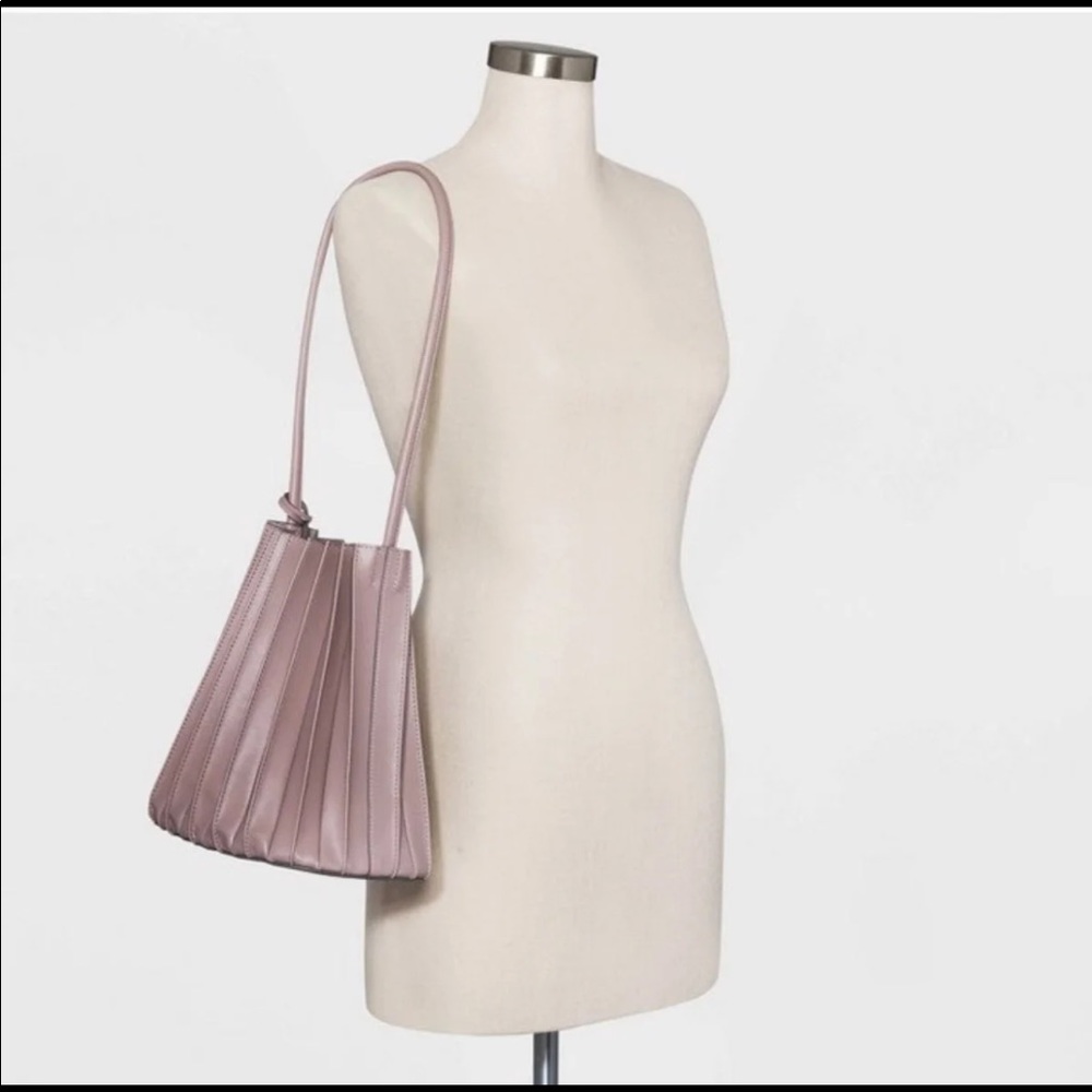 A New Day pleated bucket bag